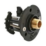 FIXOPLAC Robinet WC- PER Ø12 droit à sertir - Mâle 3/8" (12/17) - Somatherm