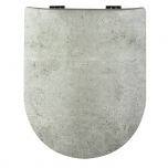 Abattant WC Wood Slim BOSTON, descente assistée et déclipsable - Olfa