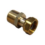 Raccord Gaz Naturel droit femelle G 1/2" (15/21) et mâle conique R 1/2" (15/21) - NF - Gurtner
