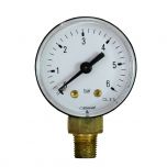 Manomètre 0-6 bar - Raccord vertical Mâle 10x100 - Favex