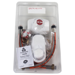 Kit Propane bi-bouteille - Lyres inox 35cm - 1.3kg/h - 37mbar