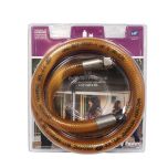 Flexible Inox Propane/Butane - écrou 20x150 / écrou 1/2" - Longueur 2m