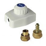 Détendeur Déclencheur Butane NF - 1,3kg/h - 28mb - à souder 12 / tétine - Favex