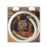 Tuyau à embouts mécaniques - écrou 20x150/écrou 1/2"  - Longueur 1.5m    