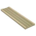 Grille en PVC anti-choc sable - Série 130 - 130 x 500 mm - First Plast