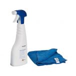 Produit d'entretien spray 500ml et chiffon microfibres pour Aquaclean