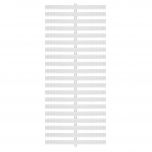 Grille modulable piscine FLEXIGRIL blanche - 250 x 500 mm - Hauteur 25 mm - First Plast