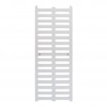 Grille renforcée 77,00 KN - PVC anti-choc - gris - 200 x 500 mm - First Plast