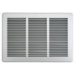 Grille ventilation métal 340x240mm - Couleur inox