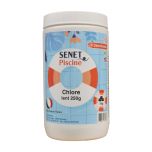 Chlore lent 250g  - Boite de 1Kg - SENET Piscine