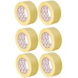 Lot de 6 rubans de masquage 50 m x 50 mm - Arcanaute