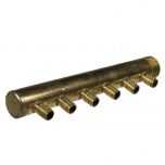 Collecteur à Glissement 3/4" Mâle-Bouchonné 6 piquages de 12