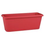 Jardinière CHORUS Rouge rubis, 48,8 x 18,8 x 16,1 cm, 9,4 L - EDA