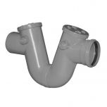 Siphon disconnecteur mâle femelle à coller Ø100 - First Plast