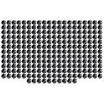 Support de rail 17mm SIXBOX lot de 250 pièces