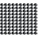 Support de rail 30mm SIXBOX lot de 100 pièces