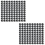 Support de rail 30mm SIXBOX lot de 200 pièces