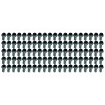 Support de rail OB 43 SIXBOX - Profondeur 60mm - 100 pièces