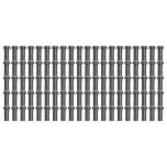 Support de rail 83mm SIXBOX lot de 100 pièces