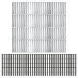 Lot de 200 supports de rail OB 83mm SIXBOX + 200 vis bois Ø5,0x110 tête fraisée TX - Sixbox