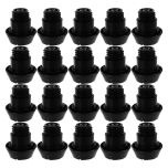 Support de rail réglable 15/32mm SIXBOX lot de 20 pièces