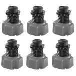 Lot de 6 pieds Niv'eau réglable pour receveur de douche - Wirquin