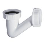 Siphon de lavabo/Bidet Ø32 en V Gain de Place - Wirquin Pro