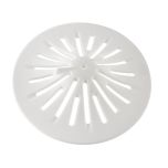 CATCHY, filtre universel Ø110 mm pour baignoire, douche, lavabo et évier - Blanc - Wirquin pro