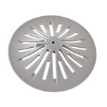 CATCHY, filtre universel Ø110 mm pour baignoire, douche, lavabo et évier - Gris - Wirquin pro