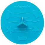 Bouchon universel FRISBY, pour baignoire, lavabo et évier Ø105 - Bleu turquoise - Wirquin Pro
