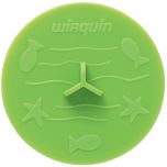 Bouchon universel FRISBY, pour baignoire, lavabo et évier Ø105 - Vert anis - Wirquin Pro
