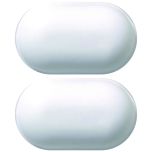 Lot de 2 amortisseurs anti-dérapants ovales pour le siège de l'abattant OLFA Wood Slim