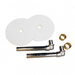 Kit de raccordement simple pour sèche-serviette - PER à glissement Ø12 - Somatherm