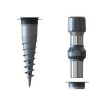 Kit adaptateur de fixation de mât + base d'ancrage GARD&ROCK