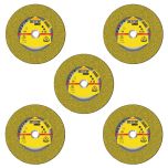 Lot de 5 Disques à tronçonner, Type A 24 EX, 230x3x22,23 mm