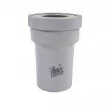 Manchon 100 mm avec lèvres pour sortie wc de 85 à 107 mm - Regiplast