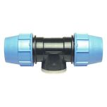 Té polypropylène ACS pour PE ou PEHD Ø32 - Sortie Femelle 1" (26/34) - Somatherm