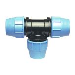 Té égal polypropylène ACS pour Tube PE ou PEHD Ø40 - Somatherm