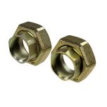 Lot de 2 Raccords filetés pour pompes DN30 RU 1"1/4 (33x42)