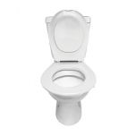 Lunette + Abattant WC Clipsable Blanc Minéral - Fabrication Française - Papado