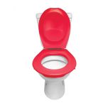 Lunette + Abattant WC Clipsable Framboise gourmande - Fabrication Française - Papado