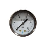 THERMADOR Manomètre Inox glycérine Axial Mâle 1/4"-Ø50mm-0 à 10bar