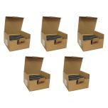 5 boîtes de 300 agrafes standard black - Hauteur 60 mm - Fixation Tube Ø 16 / 20 mm - Arcanaute