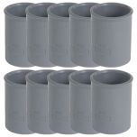 10 manchons en PVC pour l'évacuation Ø32 - Femelle Femelle - Nicoll