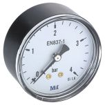 Manomètre Axial sec Mâle 1/8" (5/10) - Ø40 mm - 0 à 6 bar - boîtier ABS - Arcanaute