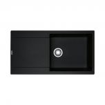 Évier MARIS FRAGANIT MRG 611-XL Onyx (Sous-meuble 60 cm) 970 x 500 mm - réversible - Franke