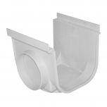 Naissance centrale pour caniveau pvc CBS200 Série 200 HAUT - First Plast