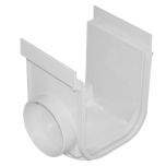 Naissance centrale sortie double latérale et inférieure Ø75F - 80M - Série 130 HAUT - First Plast