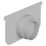 Naissance fond pour caniveau série 400 HAUT - CSA400 - First Plast