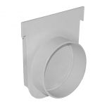 Naissance fond droite ou gauche avec sortie Ø100mm - Série 130 HAUT - First Plast